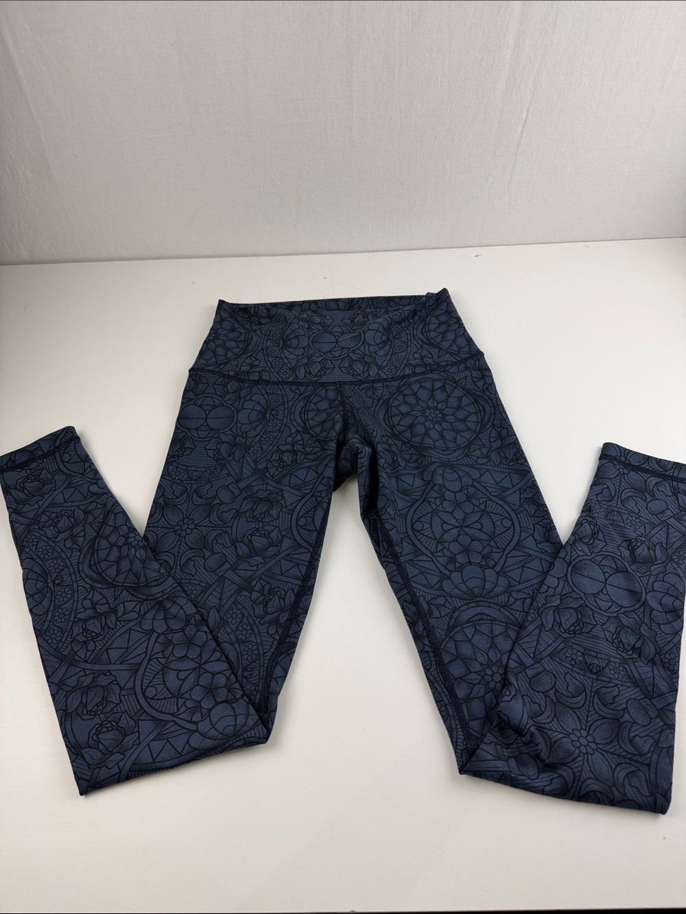 Lululemon Wunder Under Legging Pant Roll Down Prisma Inkwell